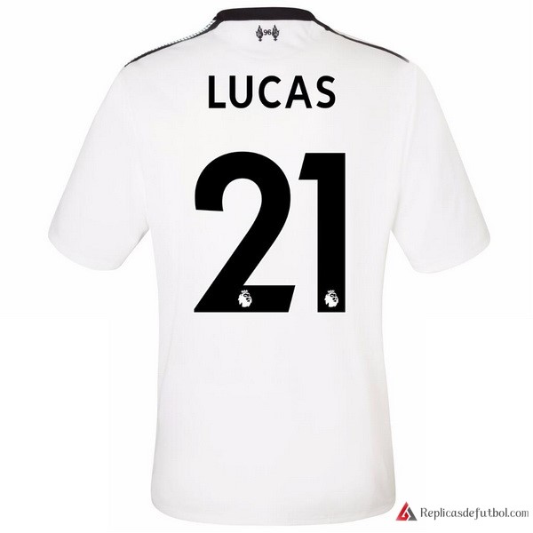 Camiseta Liverpool Segunda equipación Lucas 2017-2018